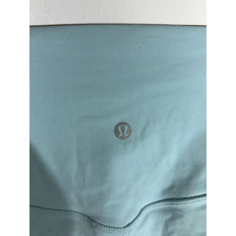 Lululemon Align High Rise Leggings Ice Blue Color Buttery Soft Yoga Pants Size 4
